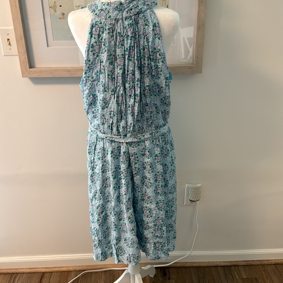 NWOT Ann Taylor LOFT Lined Halter Dress size 16 - Picture 7 of 11